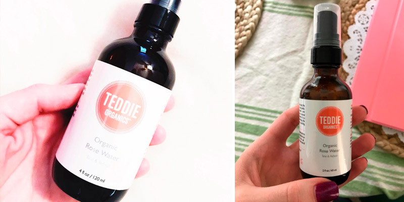 Review of Teddie Organics Rose Water Facial Toner Spray