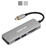 MOKiN A1501 USB C HDMI Hub Adapter for MacBook Pro