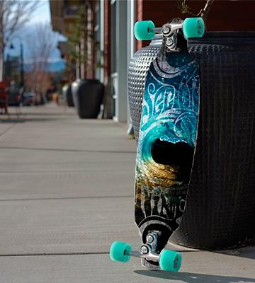 Longboard Ram Blacker Sunny Lime oder Blue Neu Sport Skateboard 