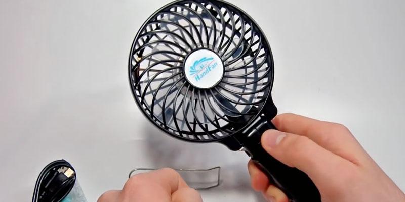 Review of VersionTech Multipurpose Portable Fan w/ USB charging