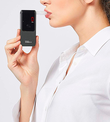 Review of iSOBER 30 Breathalyzer Best Accuracy Award Wining Portable Breath Alcohol Tester in EU