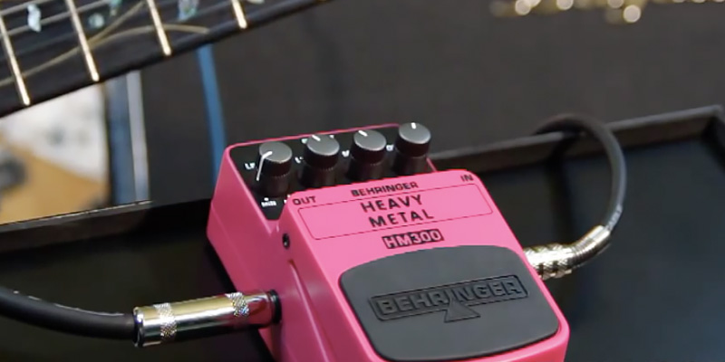 Review of Behringer Heavy Metal Distortion Effects Pedal