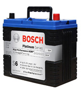 Bosch S6536B S6 Flat Plate AGM Battery