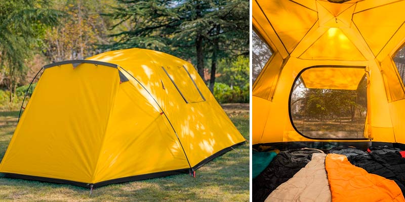 Review of KAZOO Waterproof Easy Setup Tent