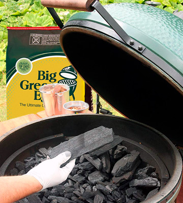 Review of Big Green Egg CP 20-pound Natural Lump Charcoal