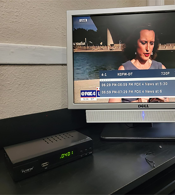 Review of IVIEW 3300STB ATSC Converter Box with Recording