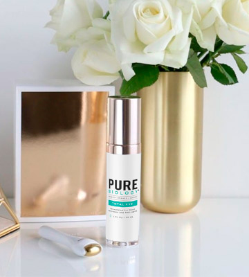 Review of Pure Biology Total Eye Hyaluronic Acid & Anti Aging Complexes