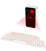 Mojo Laser Projection Virtual Keyboard Wireless Portable Full-Size Keypad