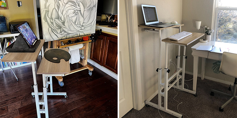 Review of SIDUCAL DK-01B Mobile Stand Up Desk