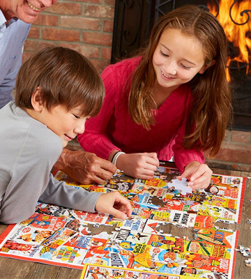 Review of White Mountain Candy Wrappers Jigsaw Puzzle