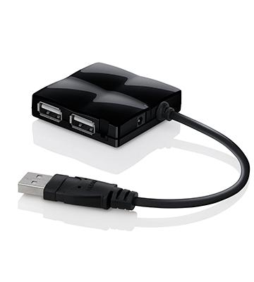 Review of Belkin USB 2.0 4-Port (F4U019vBLK) Travel Hub