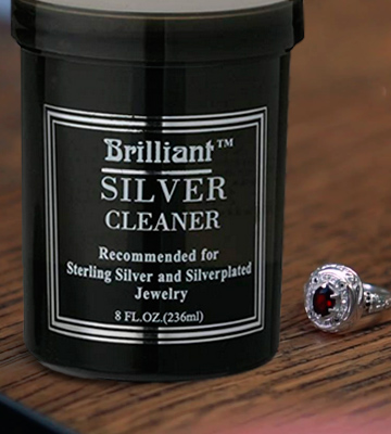 Review of Brilliant 8 Oz Silver Jewelry Cleaner with Cleaning Basket