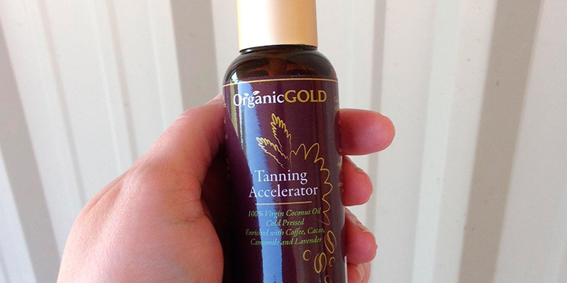 Review of OrganicGOLD Tanning Accelerator Virgin Coconut Oil for Tanning