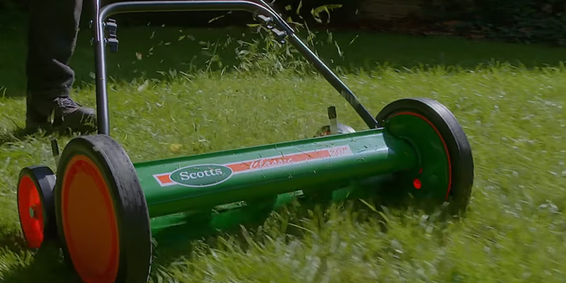 Detailed review of Scotts 2000-20 Classic Push Reel Lawn Mower