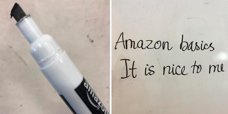 Review of AmazonBasics Dry Erase White Board Markers Chisel Tip
