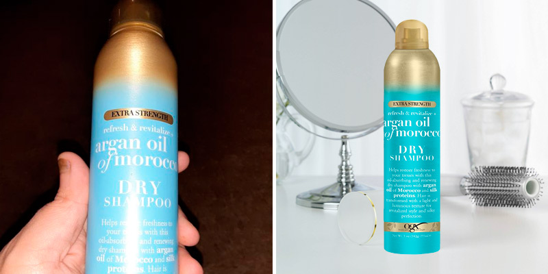 Review of OGX 5 Ounce Refresh Revitalize Extra Strength Argan Oil of Morocco Dry Shampoo