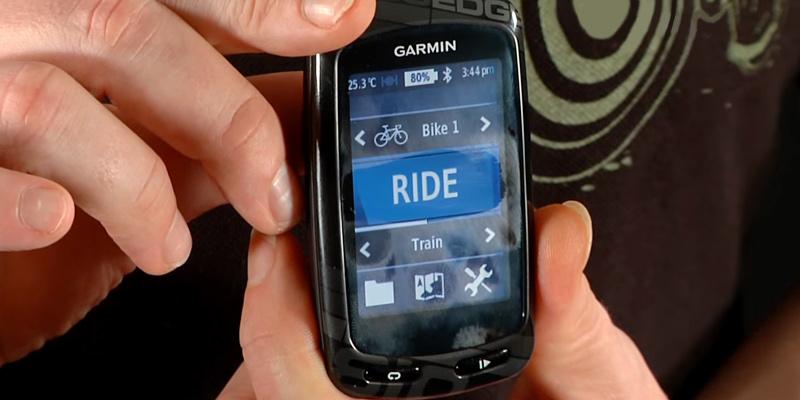 Garmin Edge 810 Bike GPS application