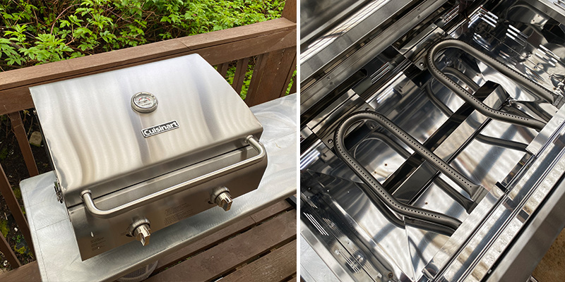 Cuisinart CGG-306 Professional Gas Grill in the use