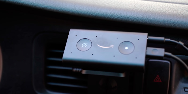 ECHO Auto Hands-free Alexa in Your Car with Your Phone in the use