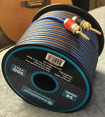 Review of InstallGear 14 Gauge AWG 100ft Speaker Wire True Spec and Soft Touch Cable