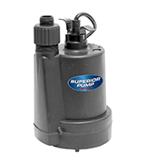 Superior Pump 91250 Thermoplastic Submersible Utility Pump