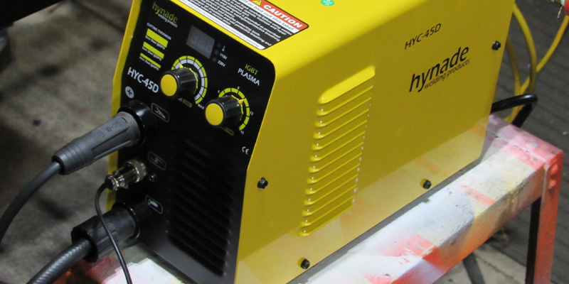 Review of hynade HYC45D Plasma Cutter, Dual Voltage 115/230V plasma cutting machine
