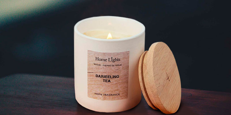 Review of HomeLights Luxury Scented Candle Natural Soy Wax