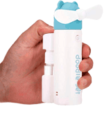 KOODER Handheld Fan with Manual Misting