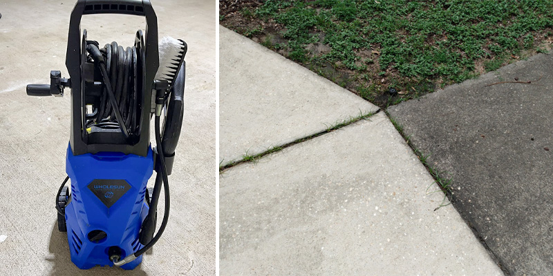 WHOLESUN 3000PSI Electric Pressure Washer 2.4GPM in the use