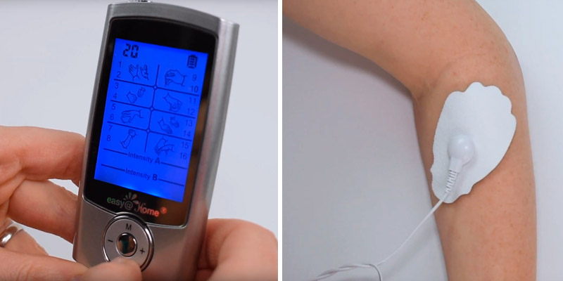 Review of Easy@Home EHE029N Electronic Pulse Massager (FDA Approved for OTC Use)