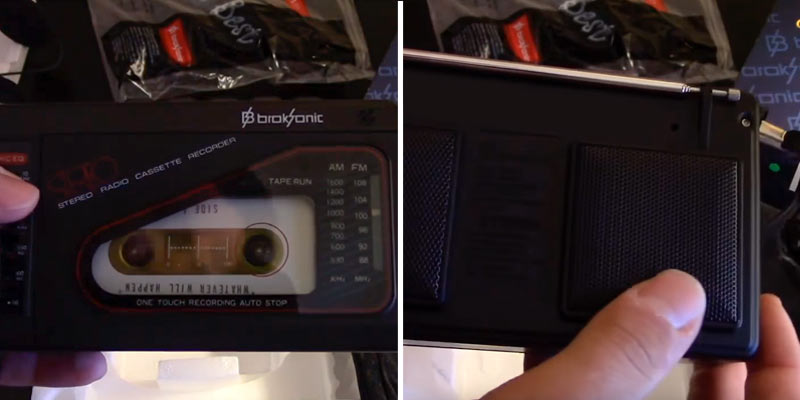 Review of Broksonic TSG-45 Walkman AM/FM Stereo Cassette Recorder with Dynamic Stereo Headphones