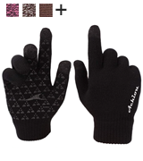 Achiou Touchscreen Knit Thermal Gloves