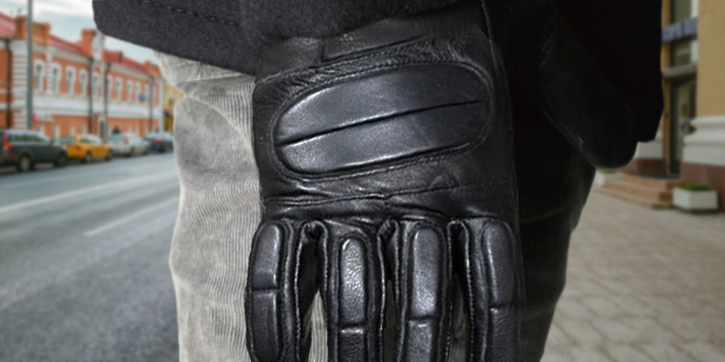 Review of Jackets 4 Bikes ZW_R_1967 Premium Leather Motorcycle Protective Cruiser Biker Gloves