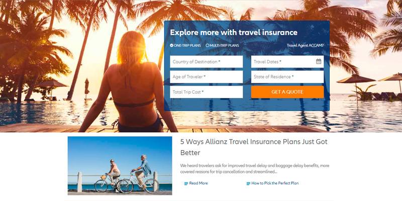 Review of Allianz Global Assistance Travel Insurance