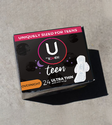 Review of U by Kotex 10036000517603 Teen Ultra Thin Feminine Pads with Wings