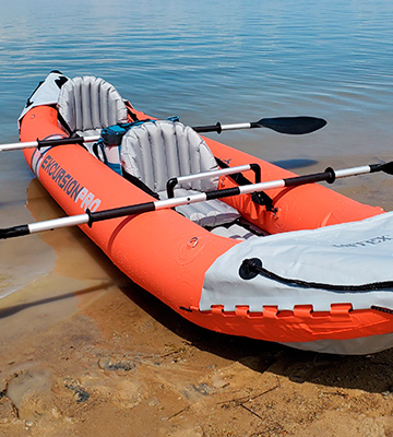 Review of Intex Excursion Pro K2 Tandem Inflatable Fishing Kayak