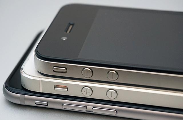 Comparison of iPhones