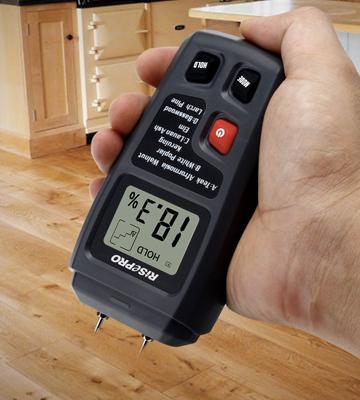 Review of RISEPRO MT-10 Digital Moisture Meter 2 pins Wood Moisture Tester Water Content