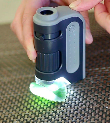 Review of Carson MM-300 MicroBrite Plus 60x-120x Power LED Lighted Pocket Microscope