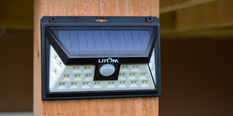 Review of Litom LTCD011AB Solar Lights Outdoor, Wireless 24 LED Motion Sensor