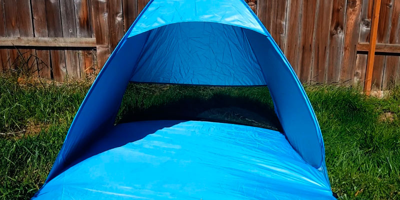 Review of iCorer Automatic Pop Up Instant Pop Up Quick Cabana Sun Shelter