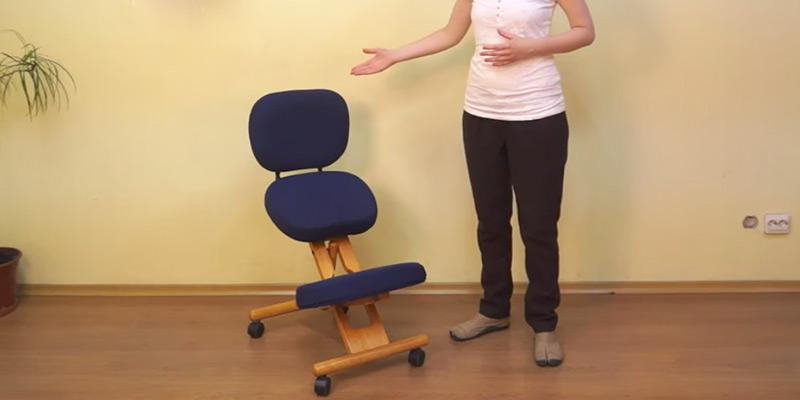 Review of Flash Furniture Mobile Wooden Ergonomic Kneeling Posture Chair