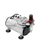 PointZero AIR-ELITE-125X Portable Airbrush Air Compressor
