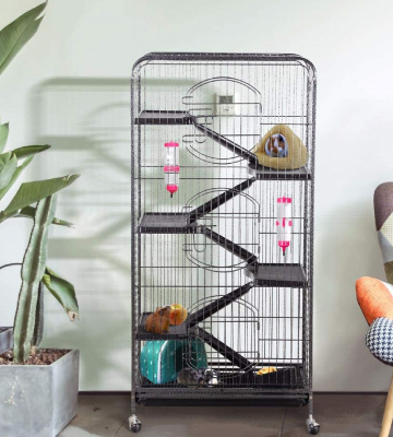 Review of Yaheetech Cage Indoor Small Animals 37’’/52” Metal Ferret