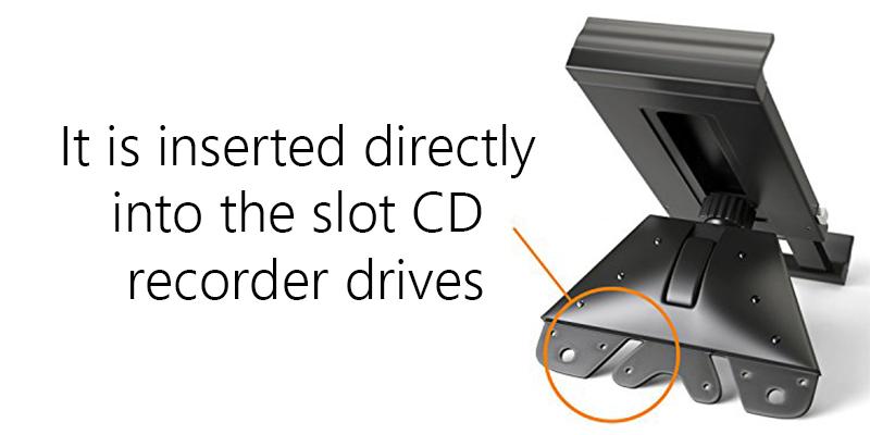 Review of Koomus CD-Air Tab CD Slot Universal Tablet PC Car Mount Holder