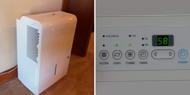 Review of hOmeLabs Ft Energy Star 3,000 Sq. Dehumidifier for Large Rooms and Basements