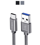 JSAUX JSTYC3001GREY2 USB Type C Cable
