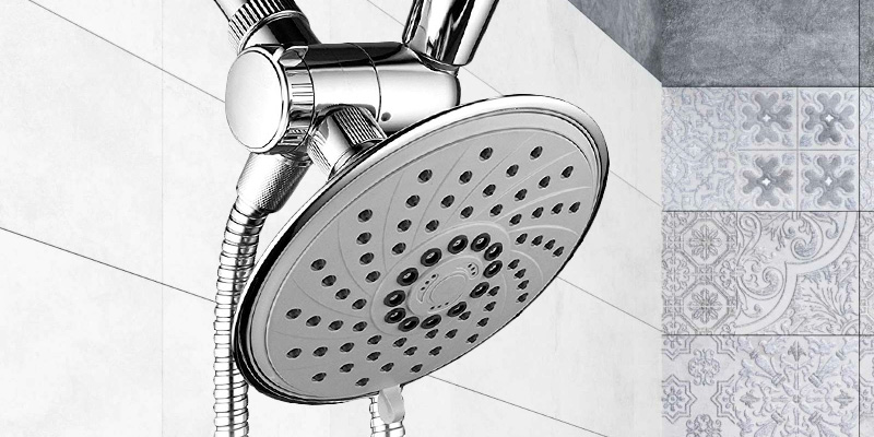 Review of HotelSpa 6''/4'' Face Combo Ultra-Luxury Rainfall Shower-Head/Handheld Shower