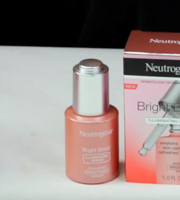 Review of Neutrogena Bright Boost Illuminating Face Serum