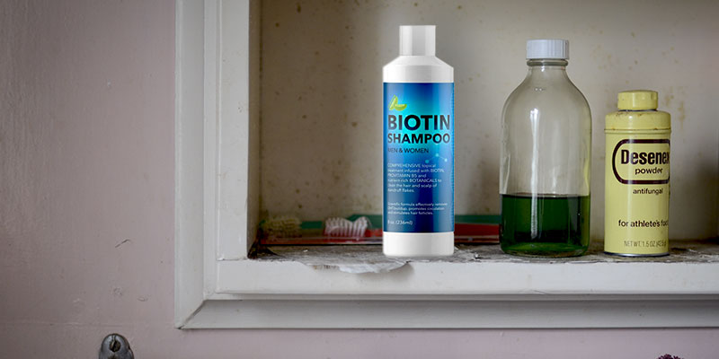 Biotin B-Complex Formula Shampoo for Hair Growth in the use